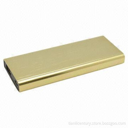 High-quality Power Bank with Aluminum Alloy Frame, 4,000mAh Capacity
